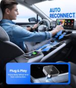 Teeran 2 in 1 Wireless CarPlay and Android Auto Adapter - Image 4