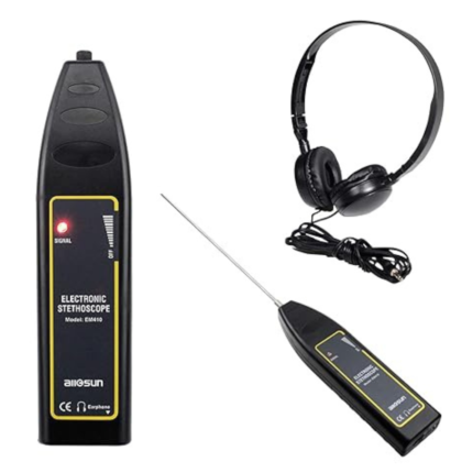 allsun Auto ultrasonic Car Noise Finder Diagnostic Listening Device